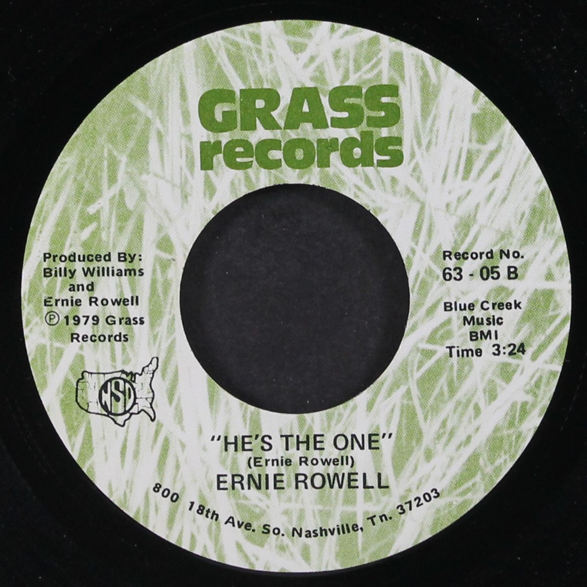 i'm leavin' you alone / he's the one by ERNIE ROWELL