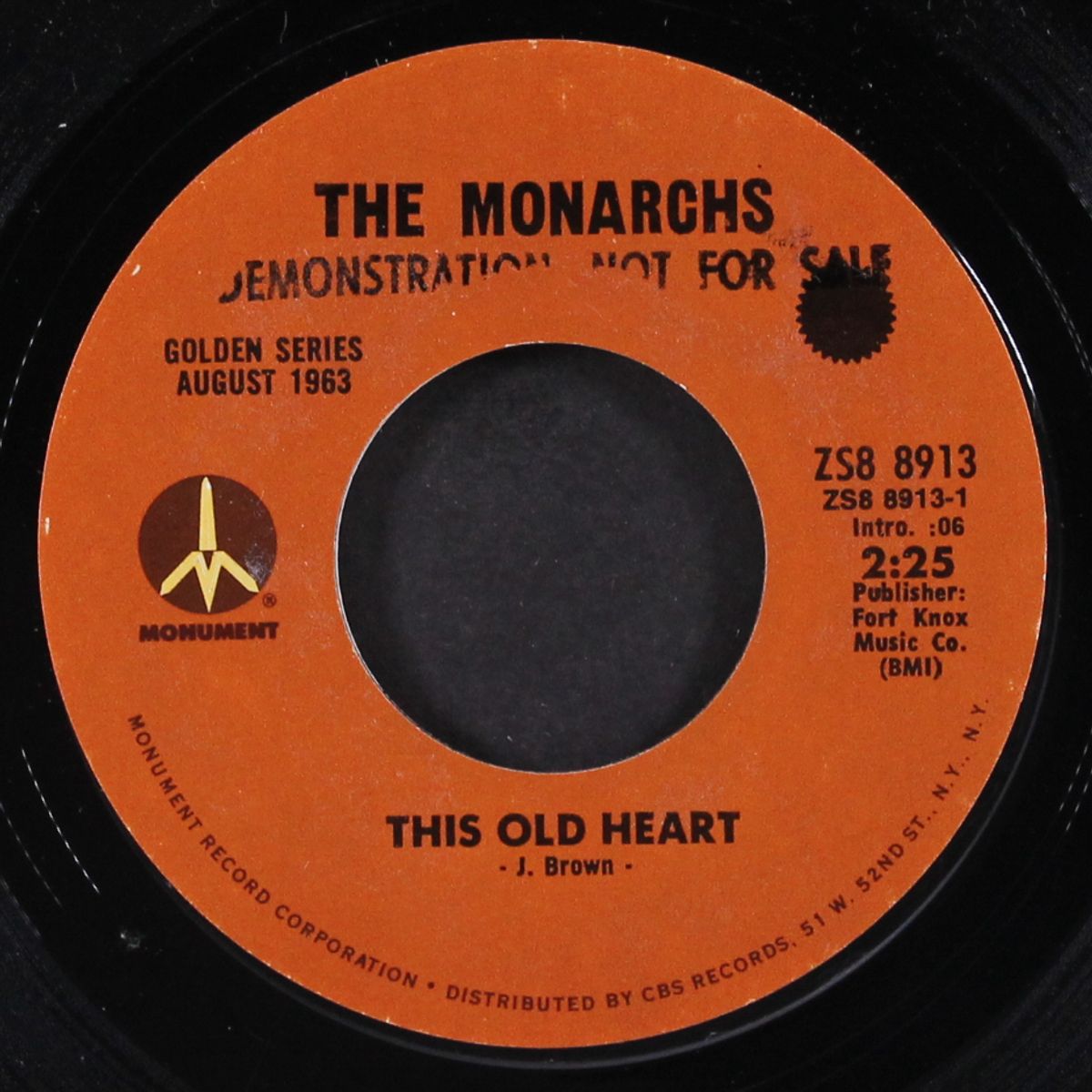 this old heart / look homeward angel by MONARCHS