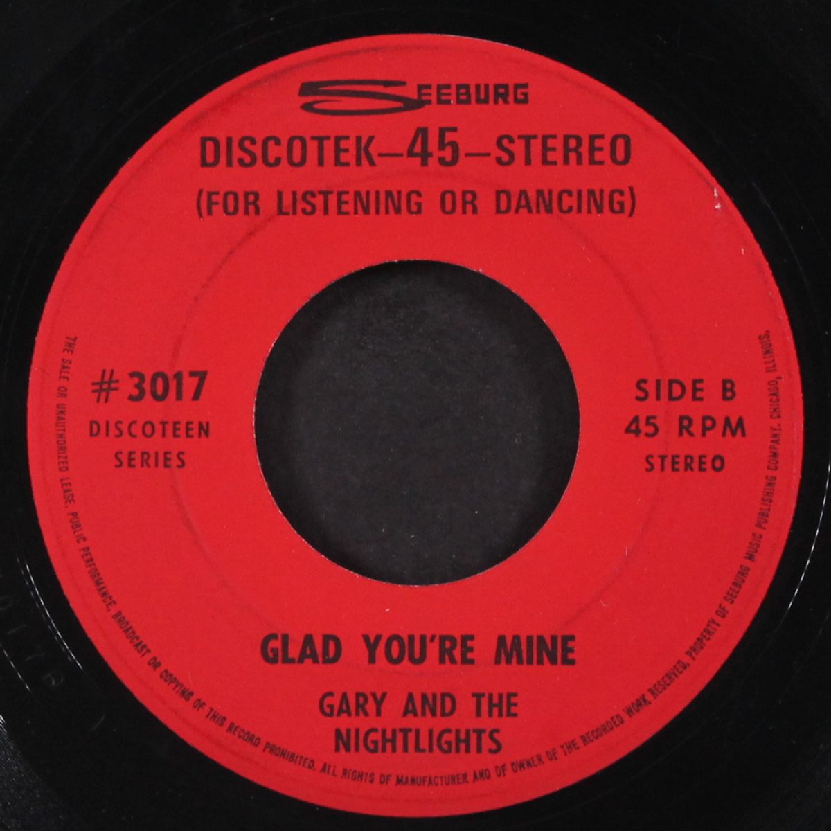 bony moronie / glad you're mine by GARY & NIGHTLIGHTS