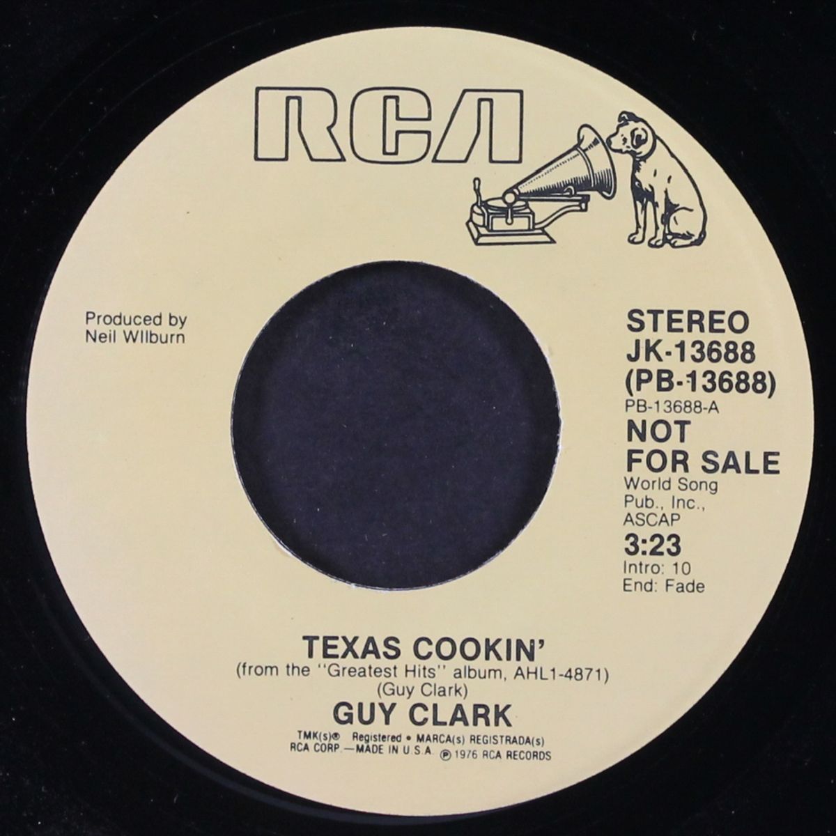texas cookin' / same by GUY CLARK