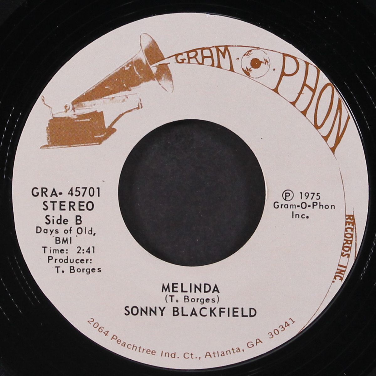 love me slowly / melinda by SONNY BLACKFIELD