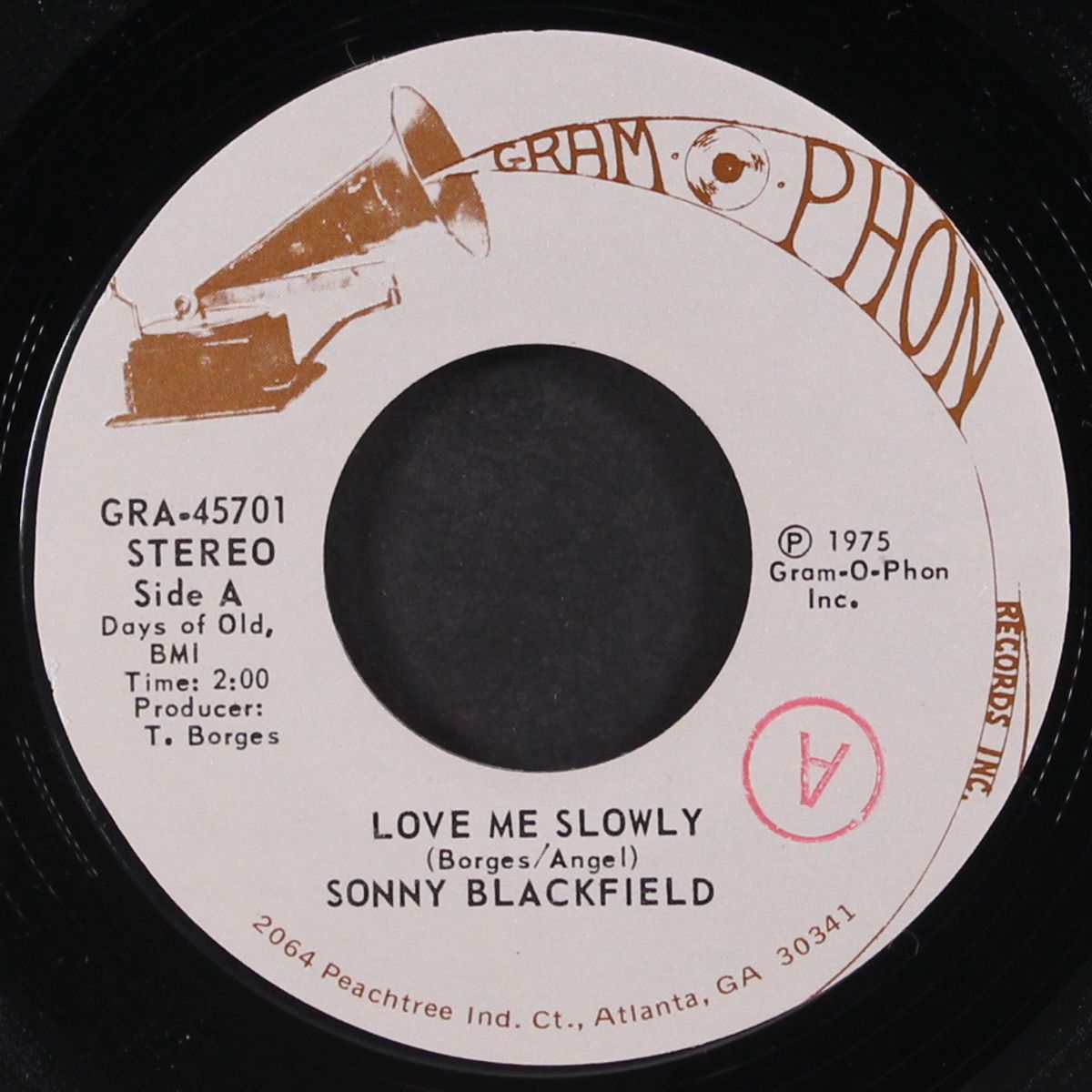 love me slowly / melinda by SONNY BLACKFIELD