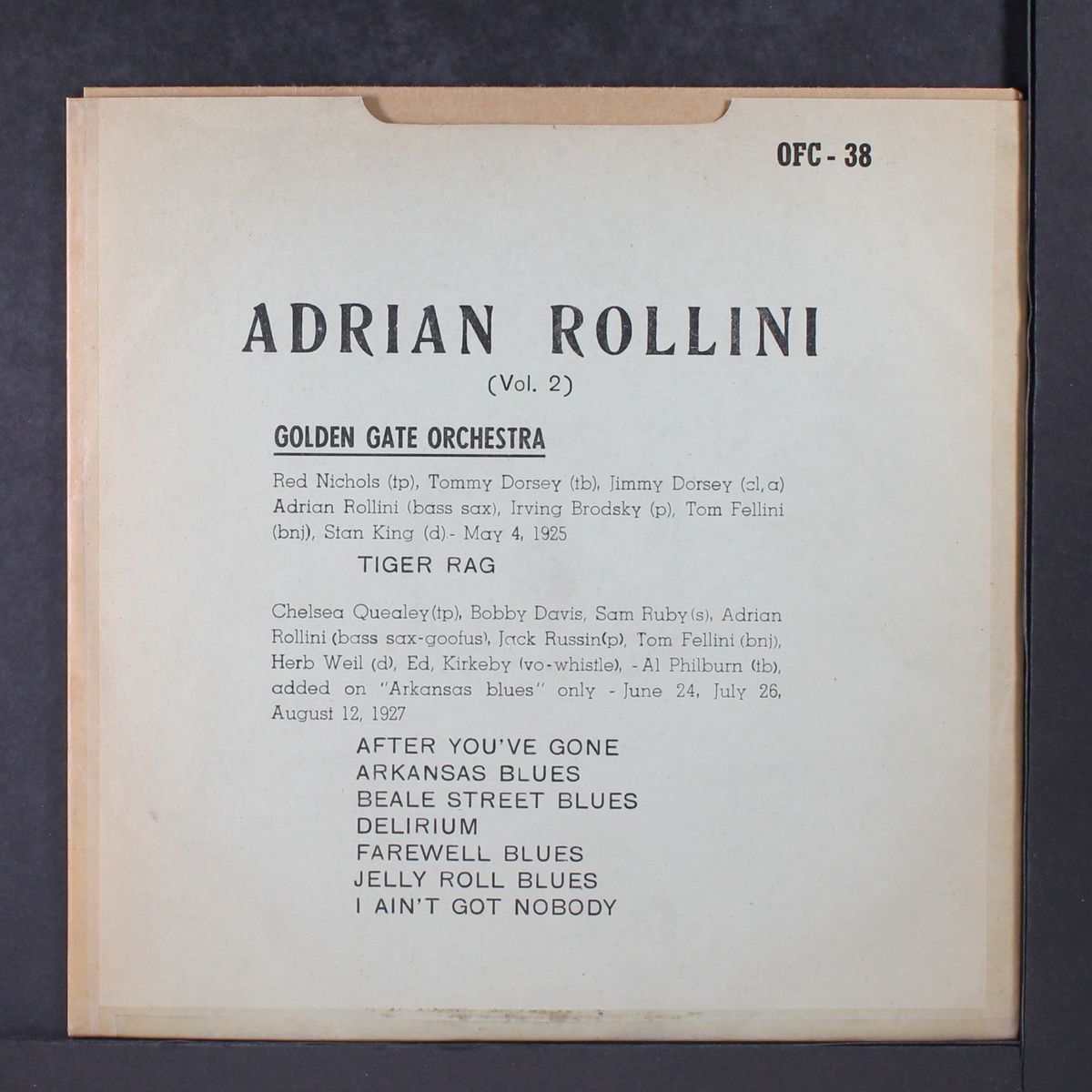 golden gate orchestra by ADRIAN ROLLINI