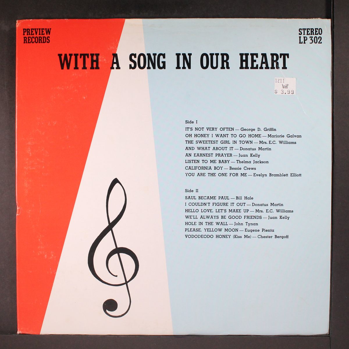 with a song in our heart by VARIOUS