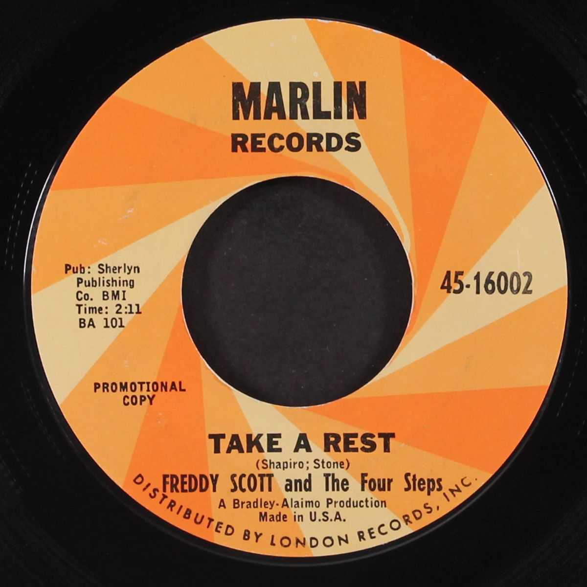 same ole beat / take a rest by FREDDY SCOTT & FOUR STEPS