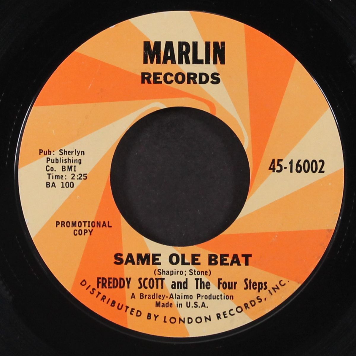 same ole beat / take a rest by FREDDY SCOTT & FOUR STEPS