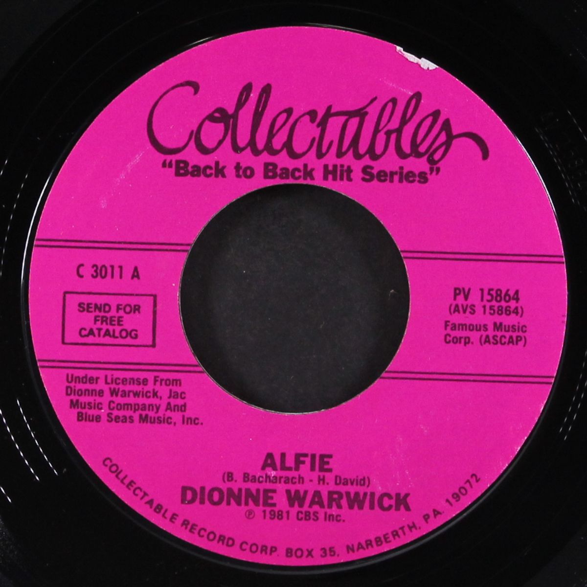 alfie / valley of the dolls by DIONNE WARWICK