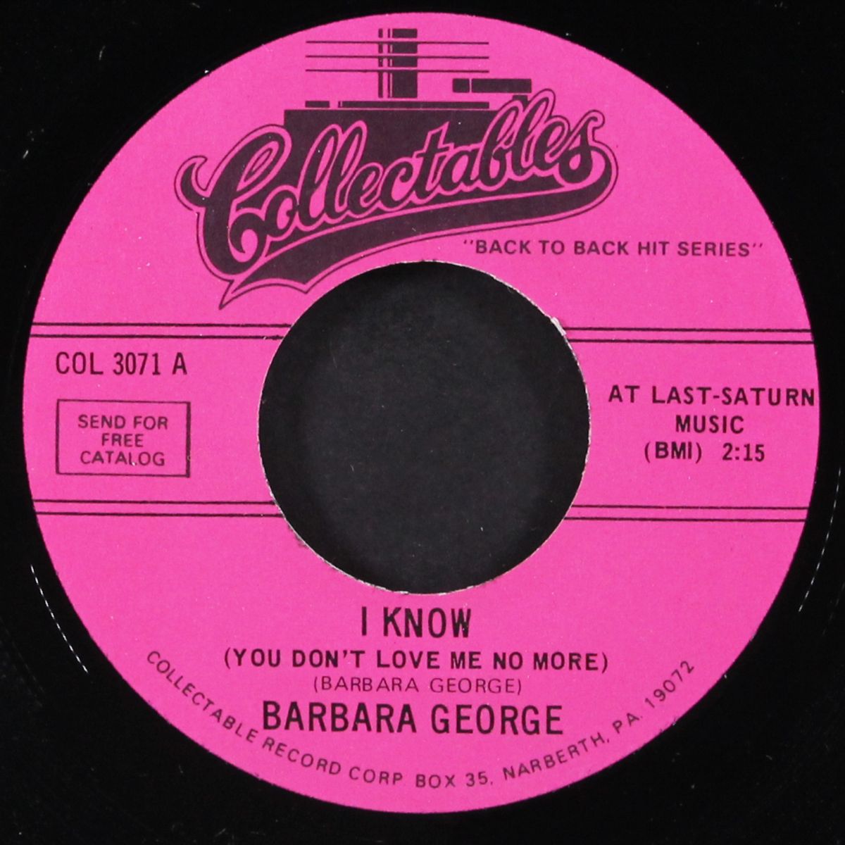 i know / ko ko mo by BARBARA GEORGE / GENE & UNICE