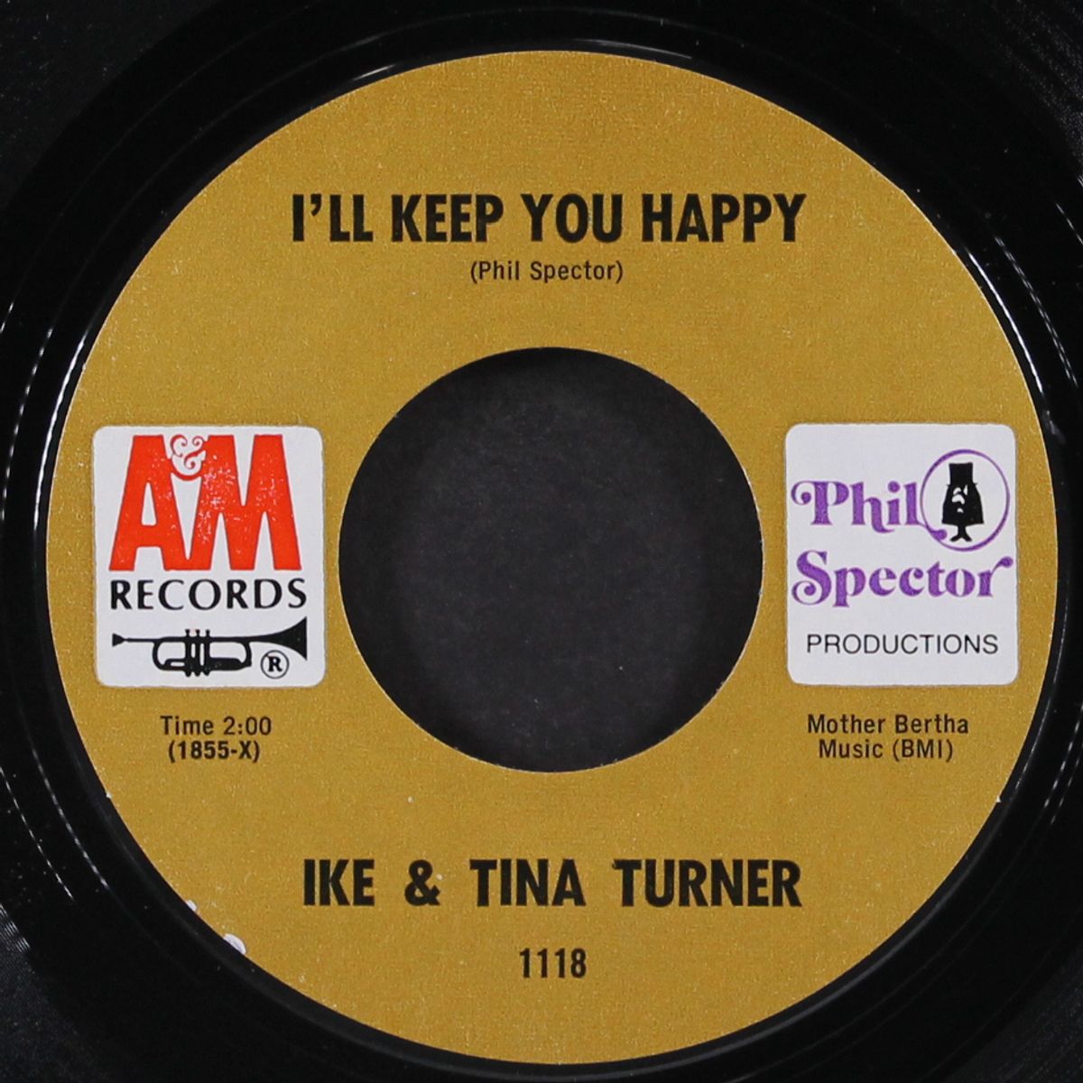 river deep mountain high / i'll keep you happy by IKE & TINA TURNER