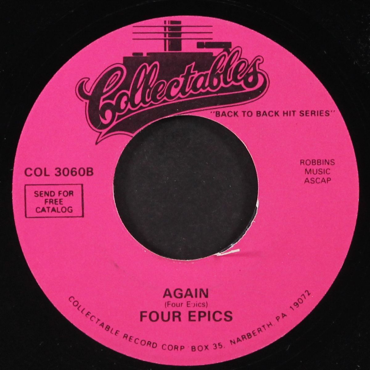 teardrops follow me / again by DEL-SATINS / FOUR EPICS