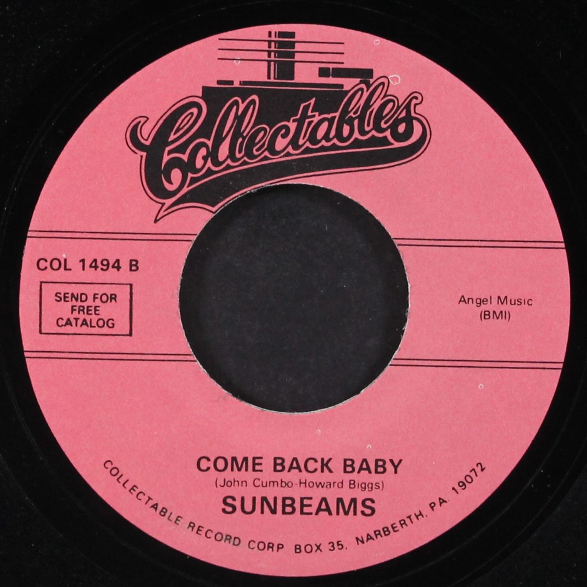 tell me why / come back baby by SUNBEAMS