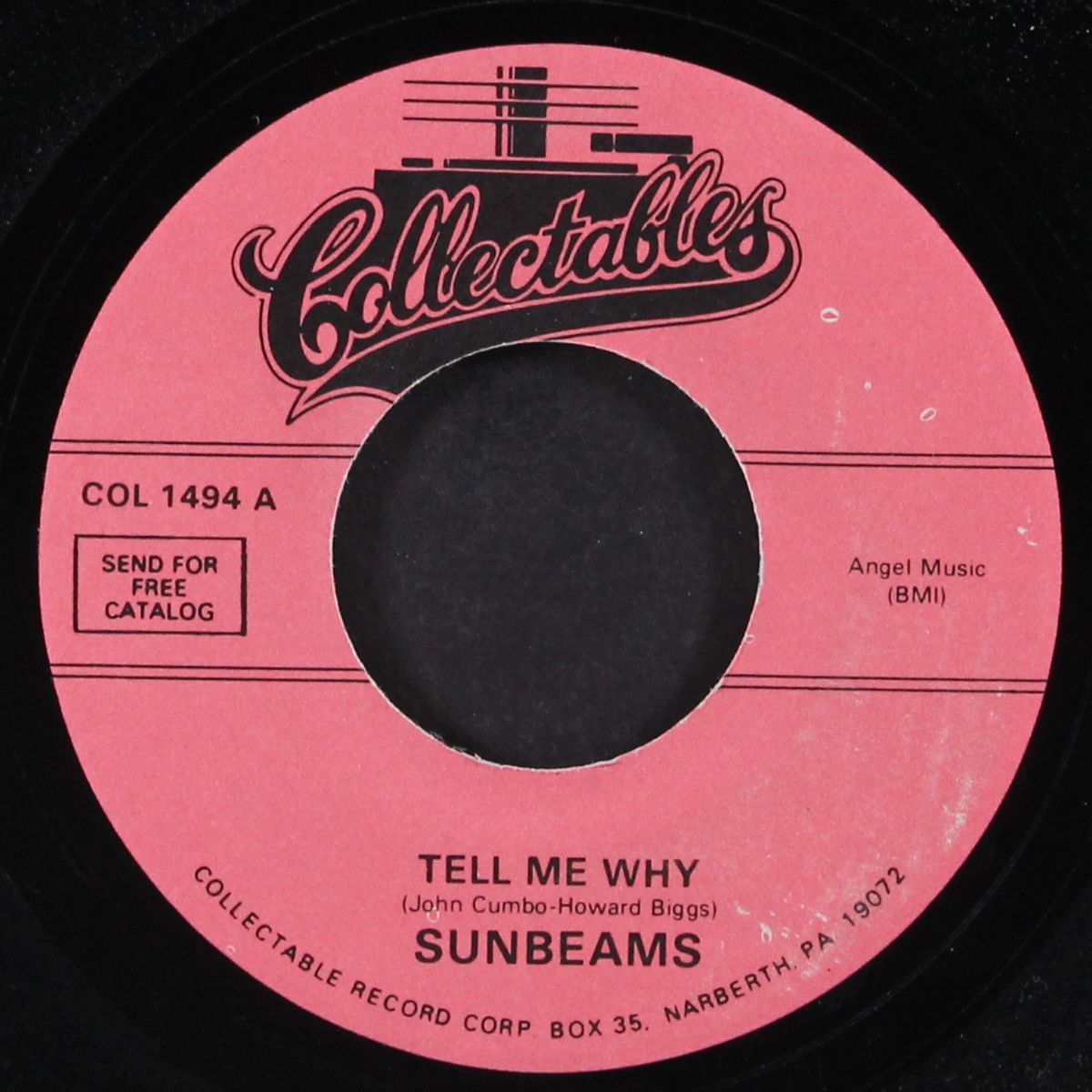 tell me why / come back baby by SUNBEAMS