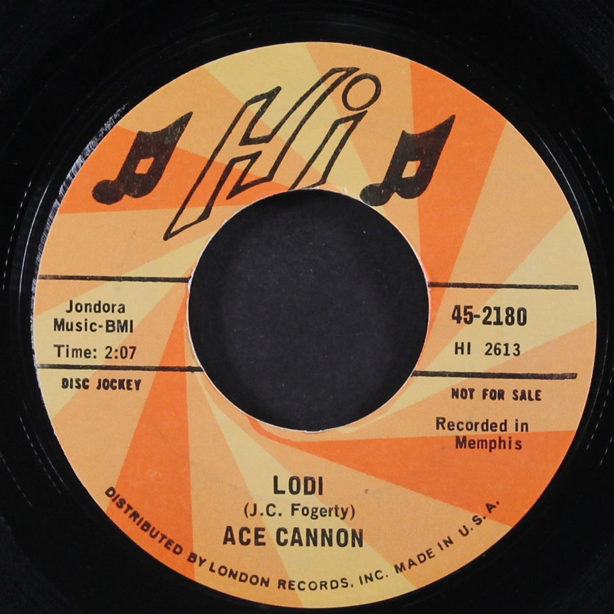 rainy night in georgia / lodi by ACE CANNON