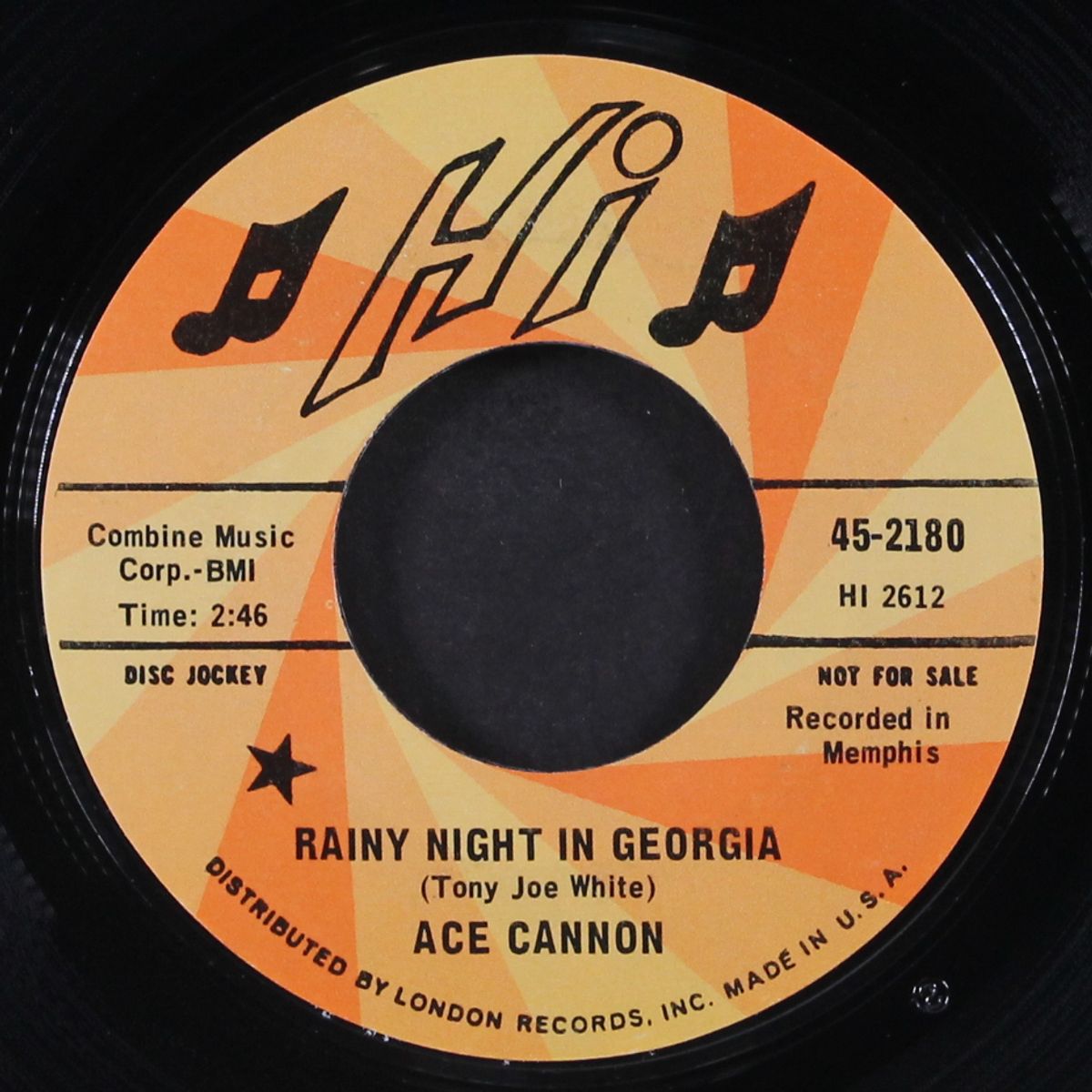 rainy night in georgia / lodi by ACE CANNON