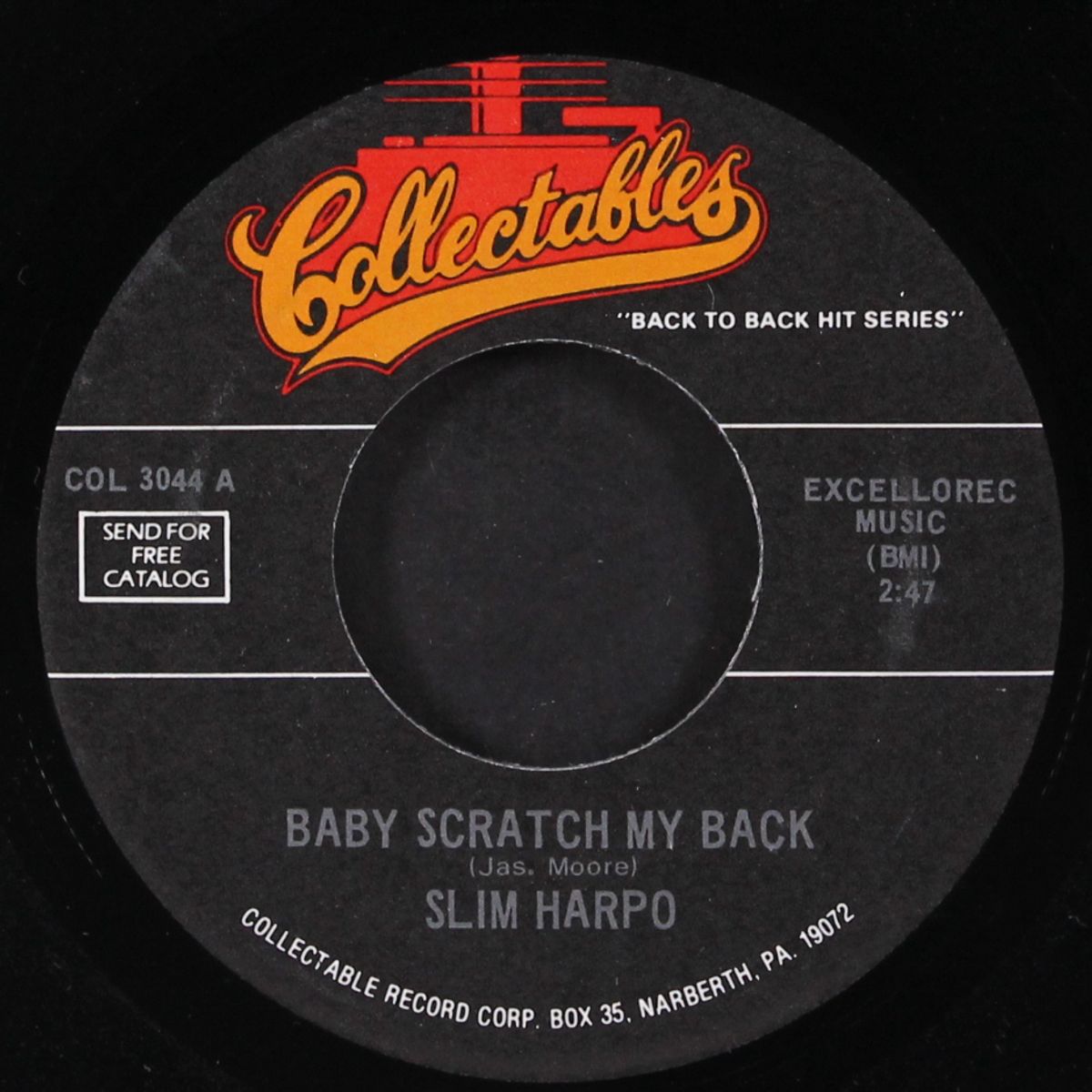 baby scratch my back / i like it like that by SLIM HARPO / CHRIS KENNER