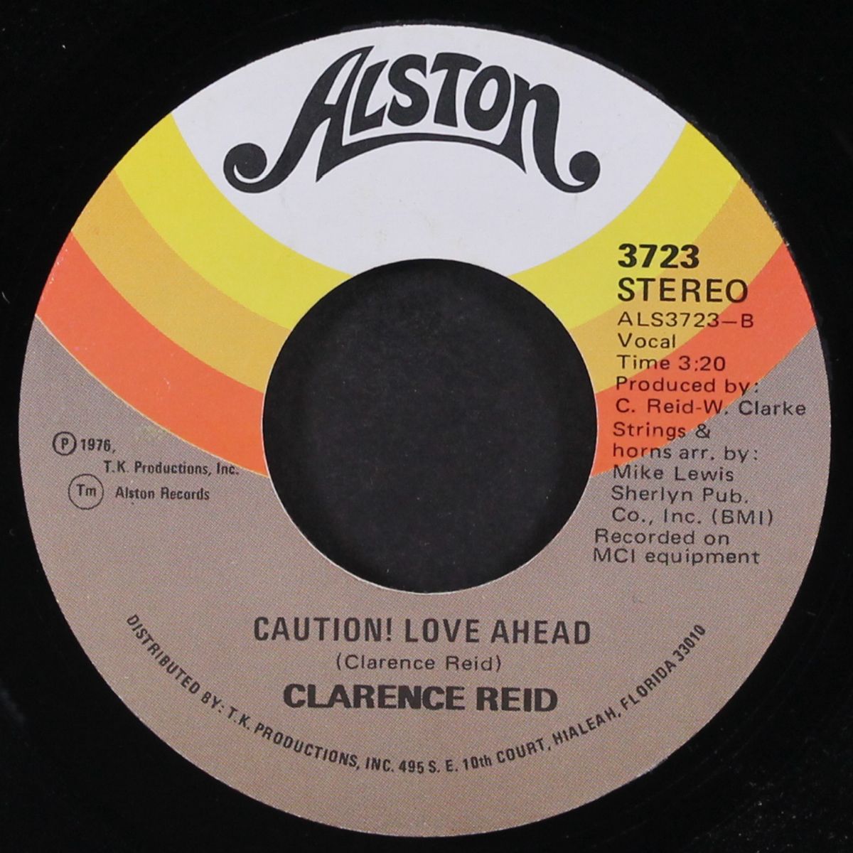 shake your butt / caution! love ahead by CLARENCE REID