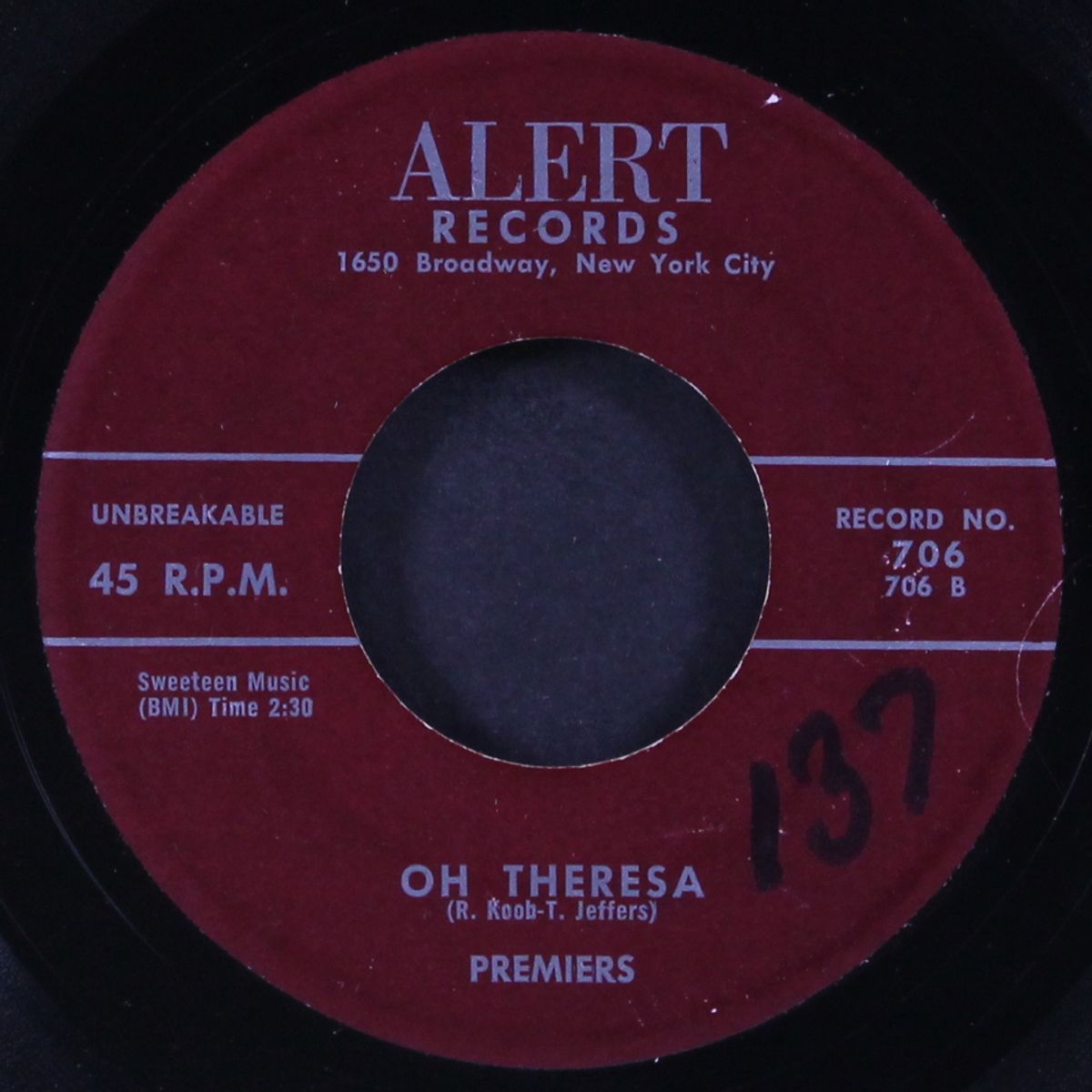 jolene / oh theresa by PREMIERS