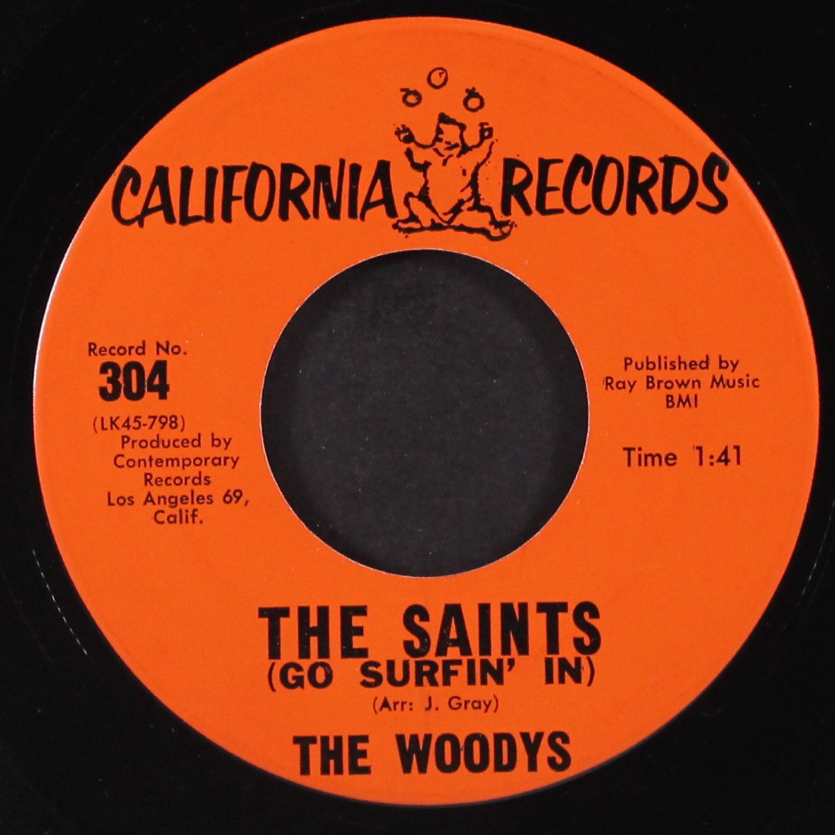 the saints go surfin' in by WOODYS