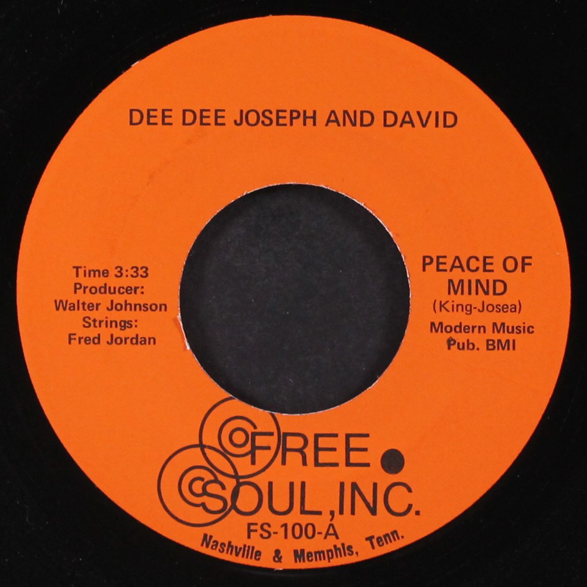 she's got something / peace of mind by DEE DEE JOSEPH & DAVID