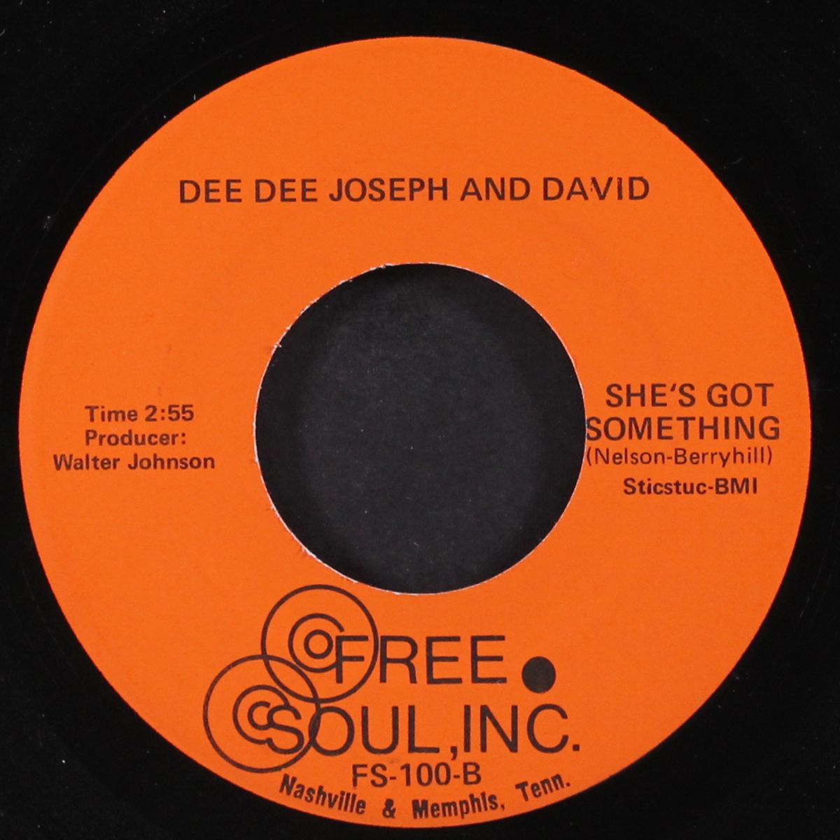 she's got something / peace of mind by DEE DEE JOSEPH & DAVID