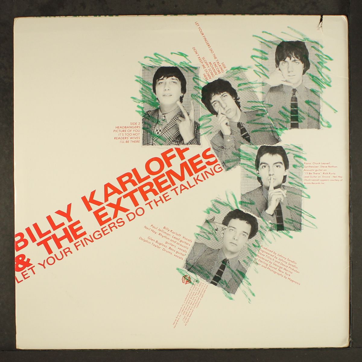let your fingers do the talking by BILLY KARLOFF & EXTREMES
