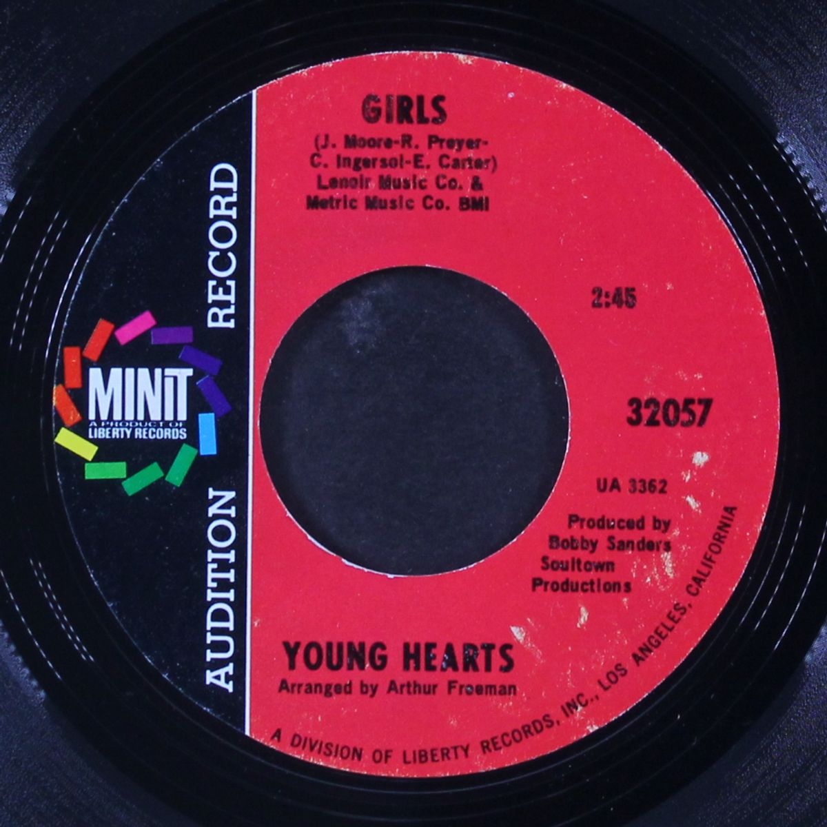 sweet soul shakin' / girls by YOUNG HEARTS