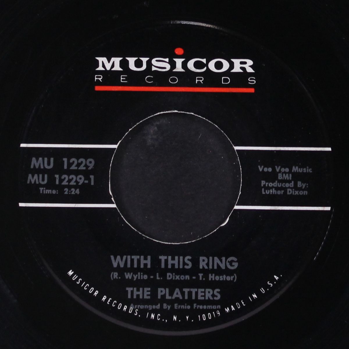 with this ring / if i had a love by PLATTERS