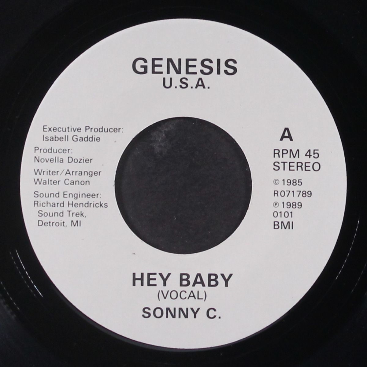 hey baby / instrumental by SONNY C.