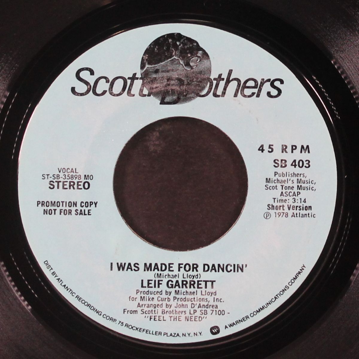 i was made for dancin' by LEIF GARRETT