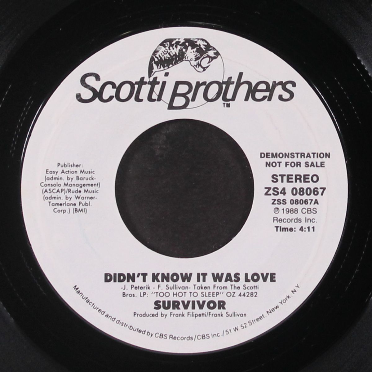 didn't know it was love by SURVIVOR