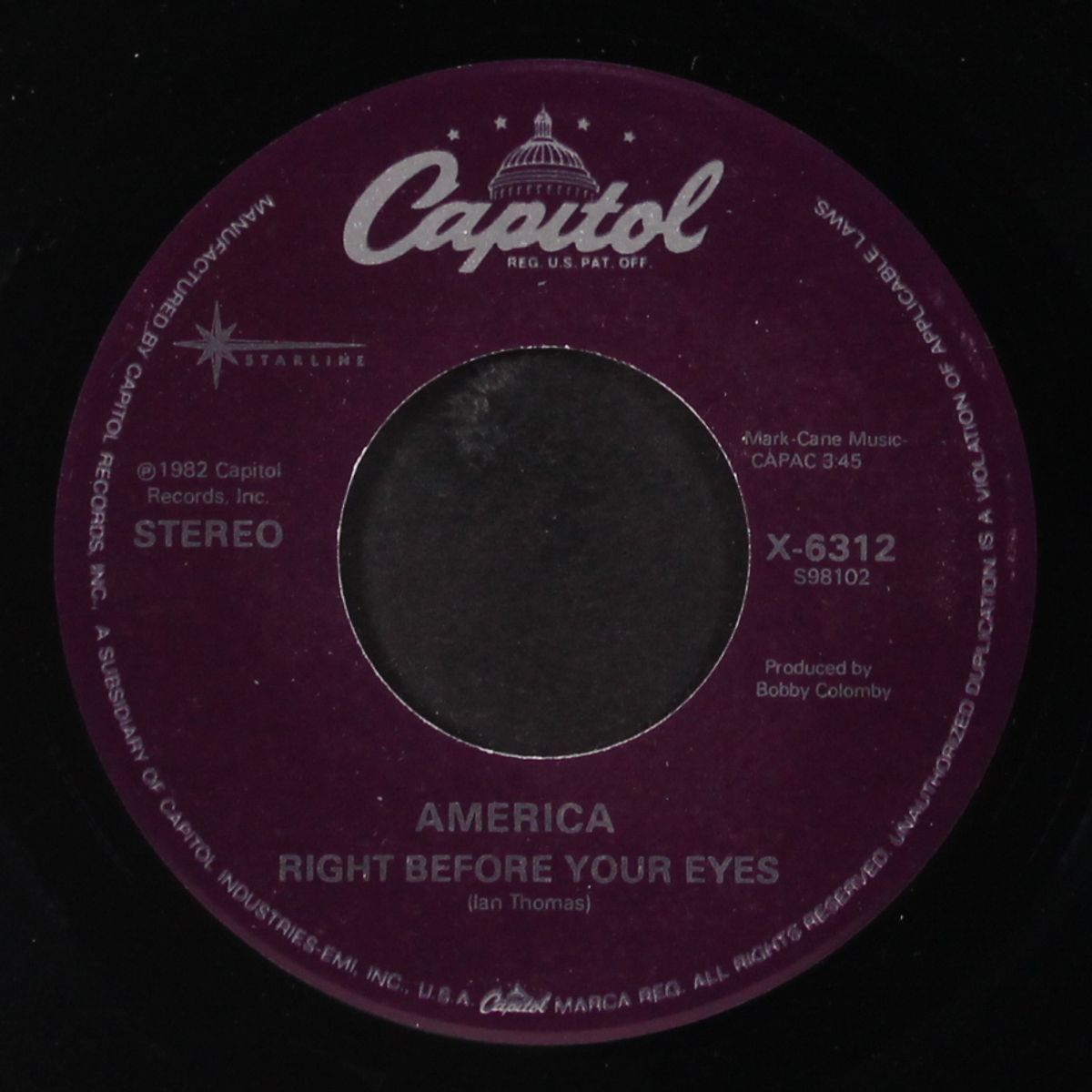 you can do magic / right before your eyes by AMERICA
