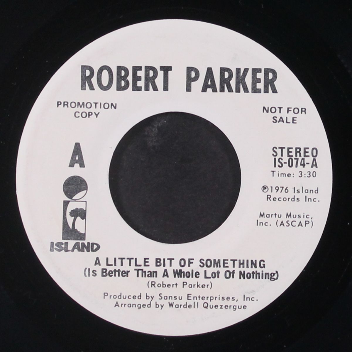 a little bit of something by ROBERT PARKER