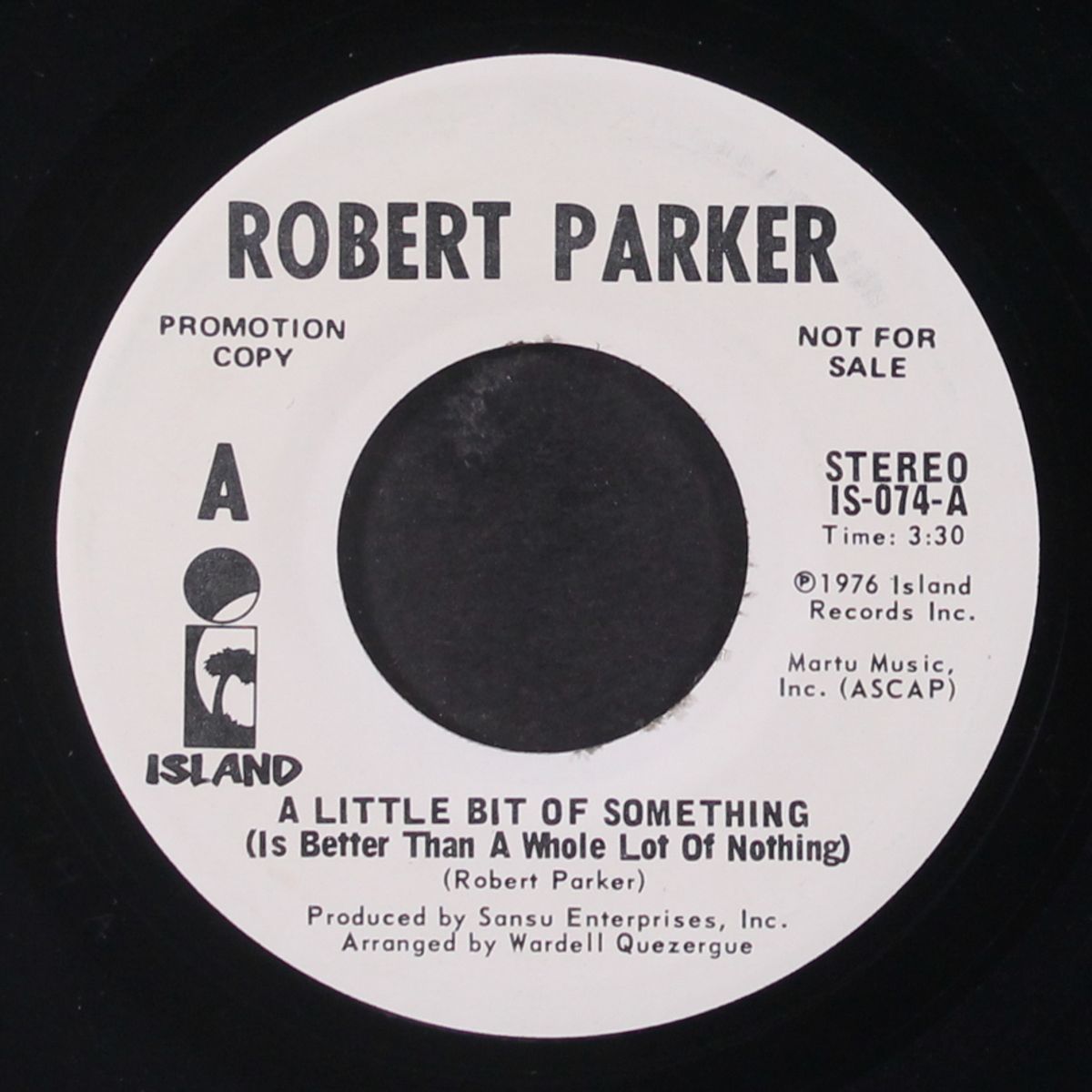 a little bit of something by ROBERT PARKER