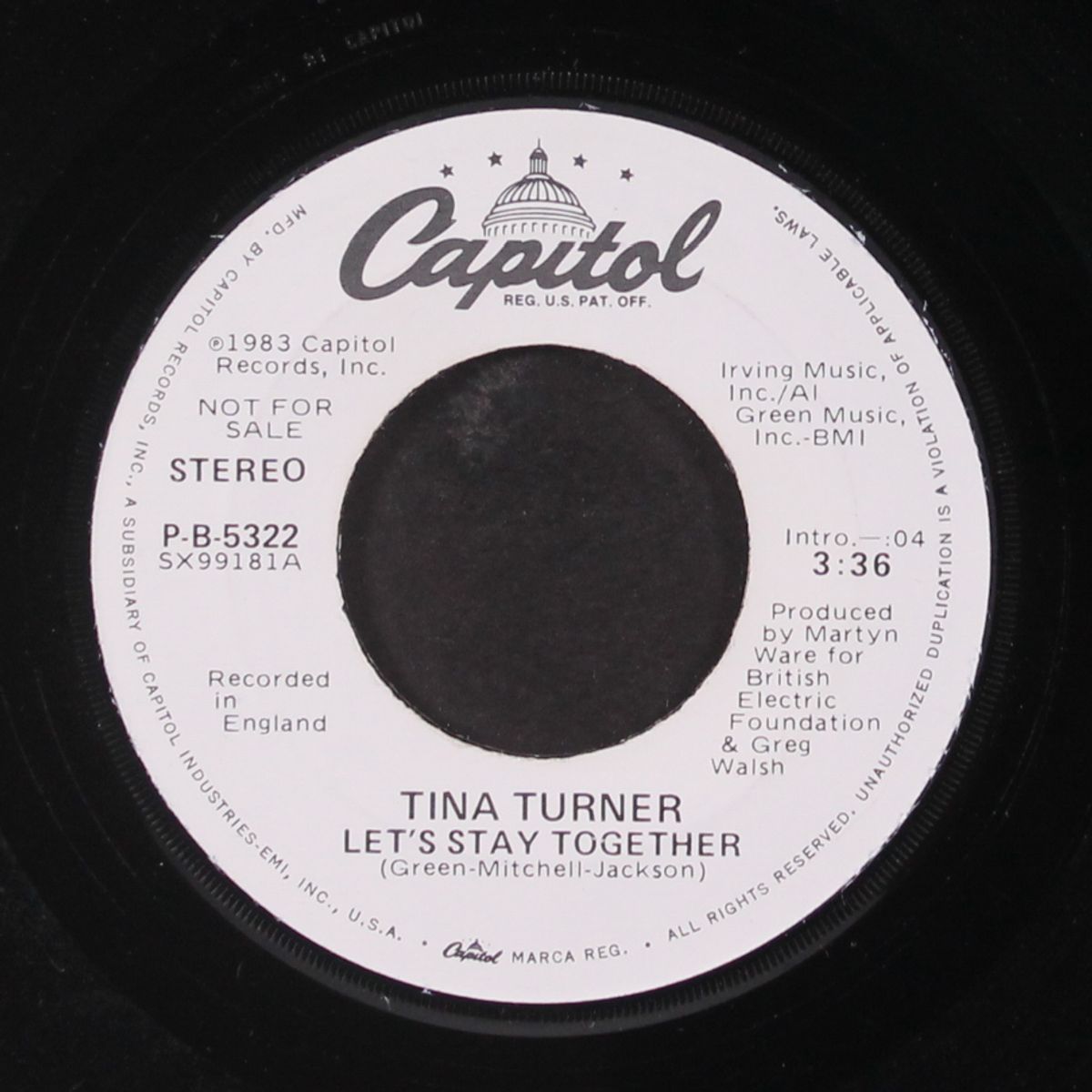let's stay together by TINA TURNER