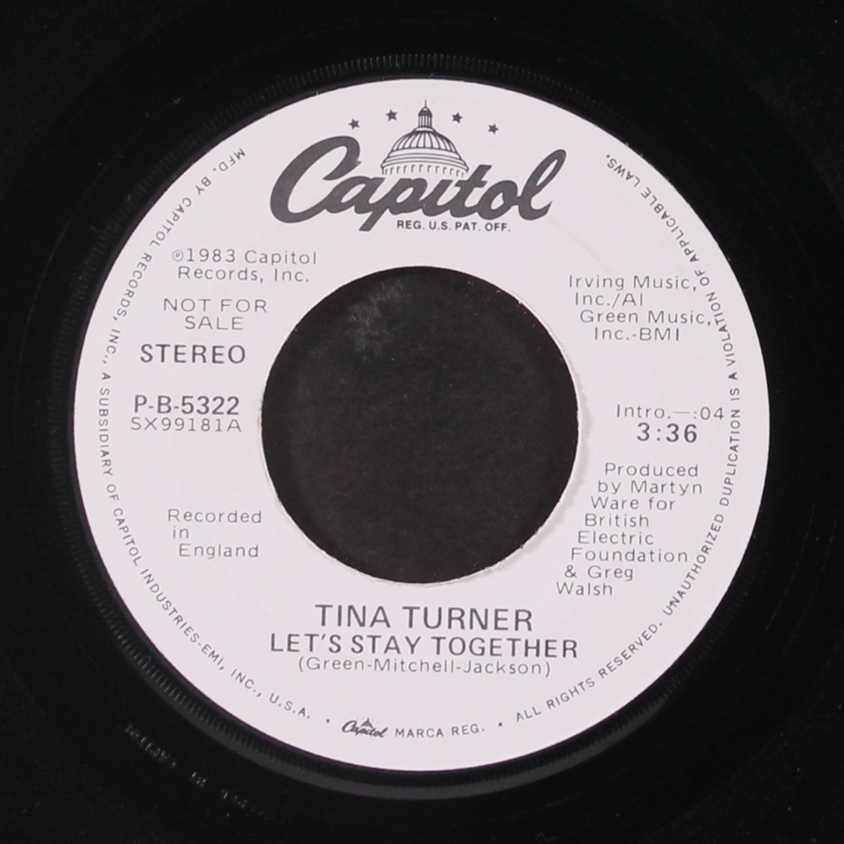 let's stay together by TINA TURNER