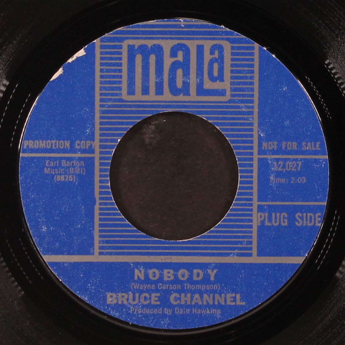nobody by BRUCE CHANNEL