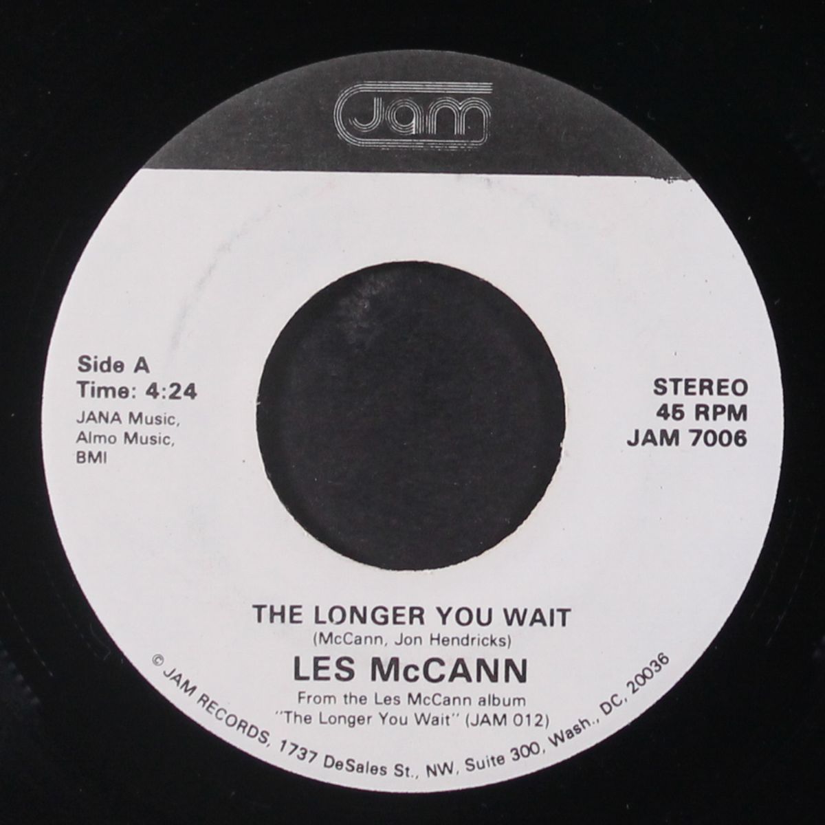 the longer you wait / i love you by LES MCCANN