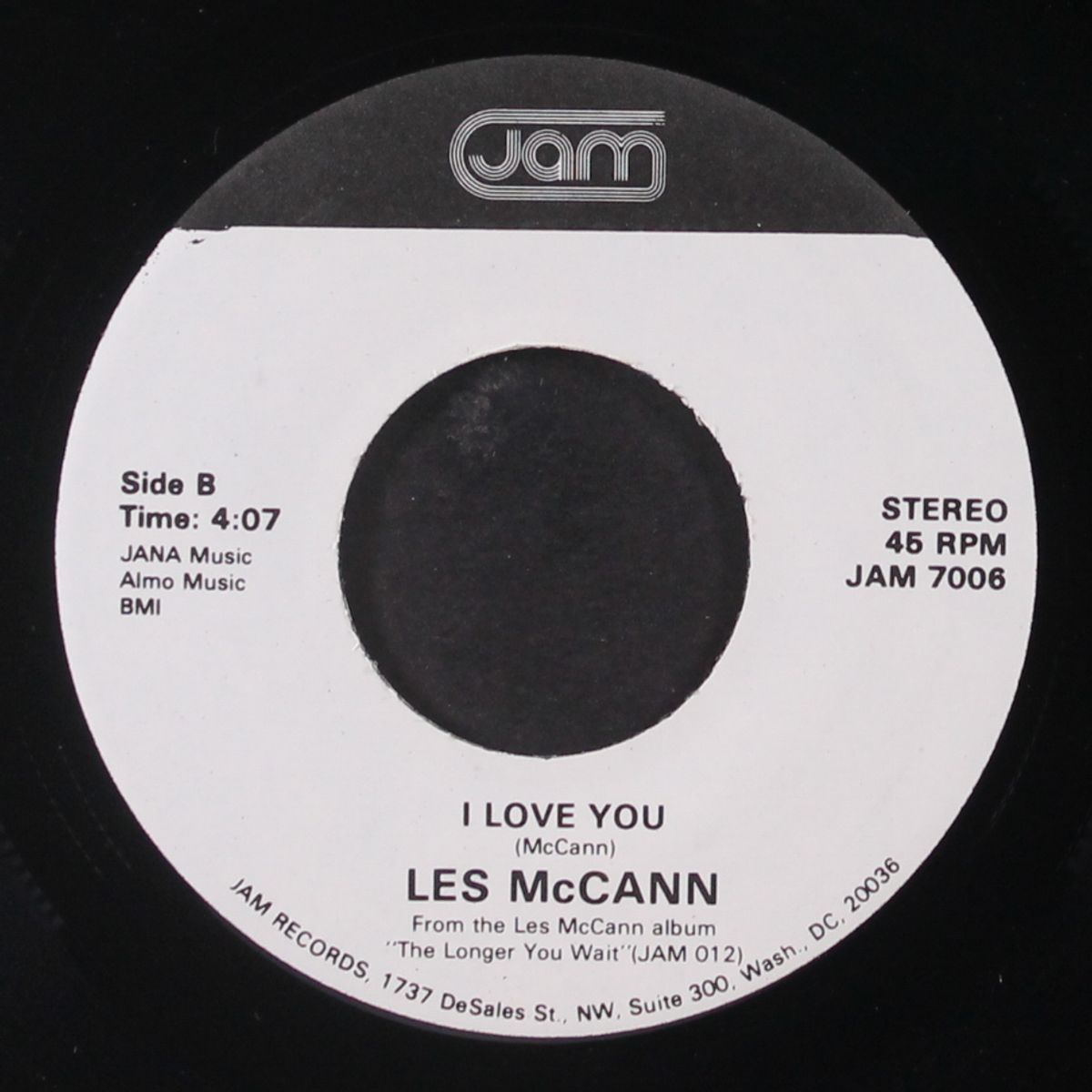 the longer you wait / i love you by LES MCCANN