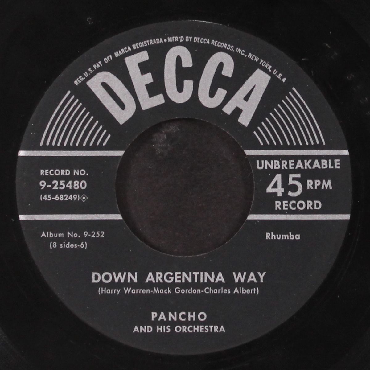 frenesi / down argentina way by PANCHO