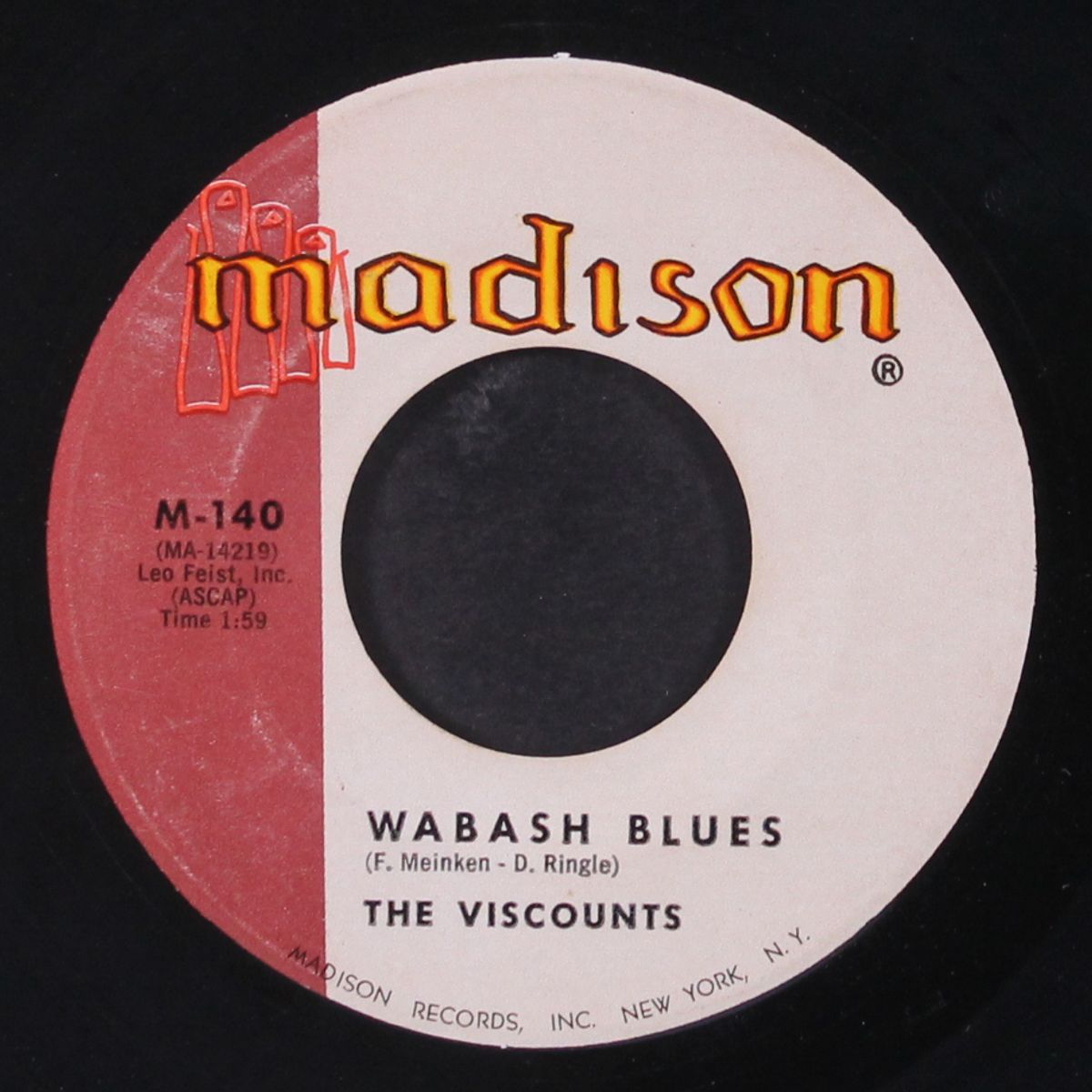 wabash blues / so slow by VISCOUNTS