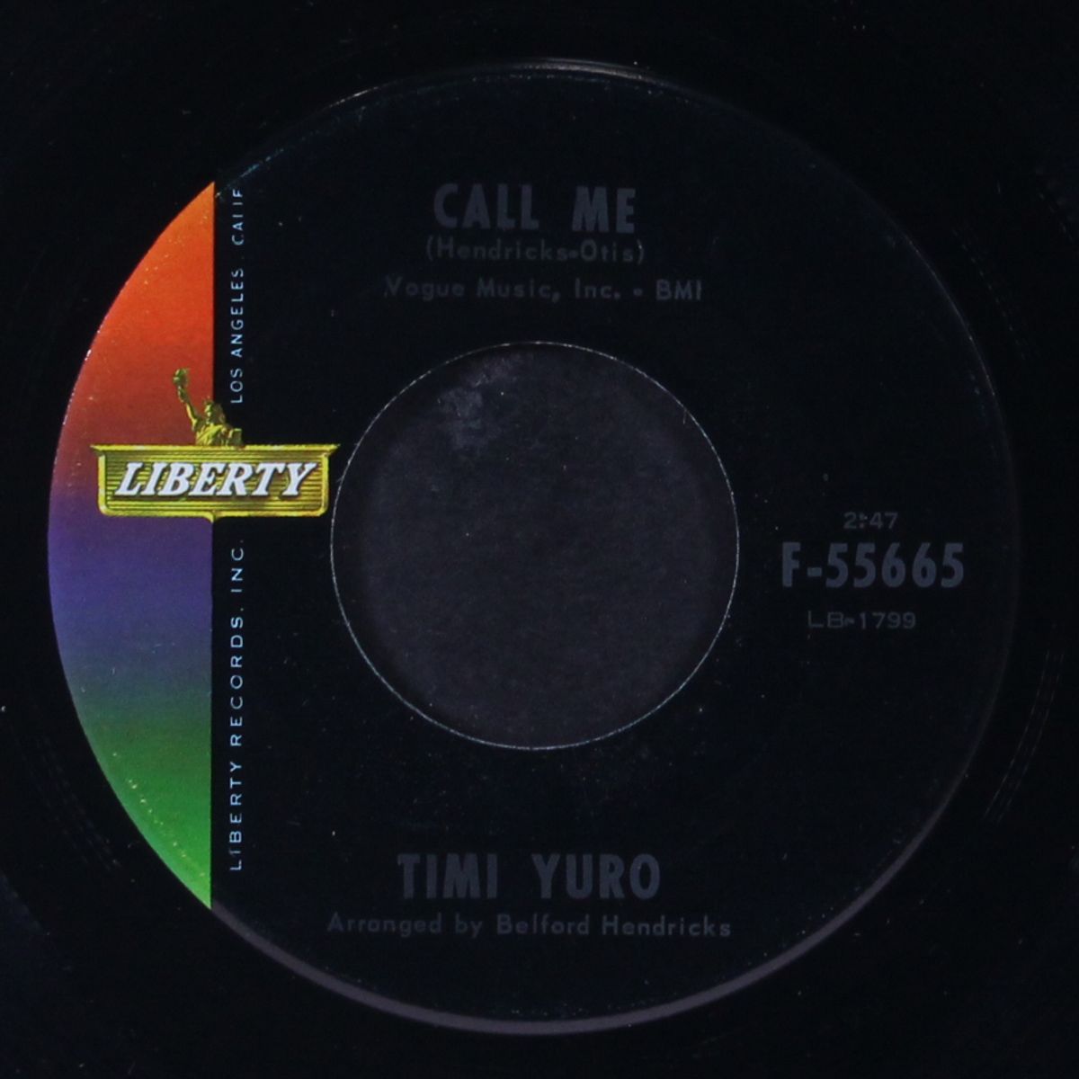 call me / permanently lonely by TIMI YURO
