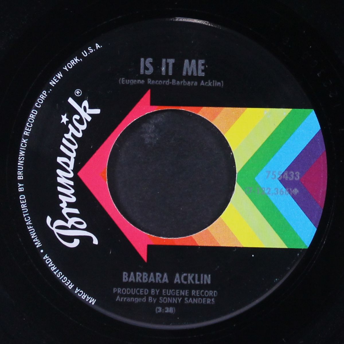 someone else's arms / is it me by BARBARA ACKLIN