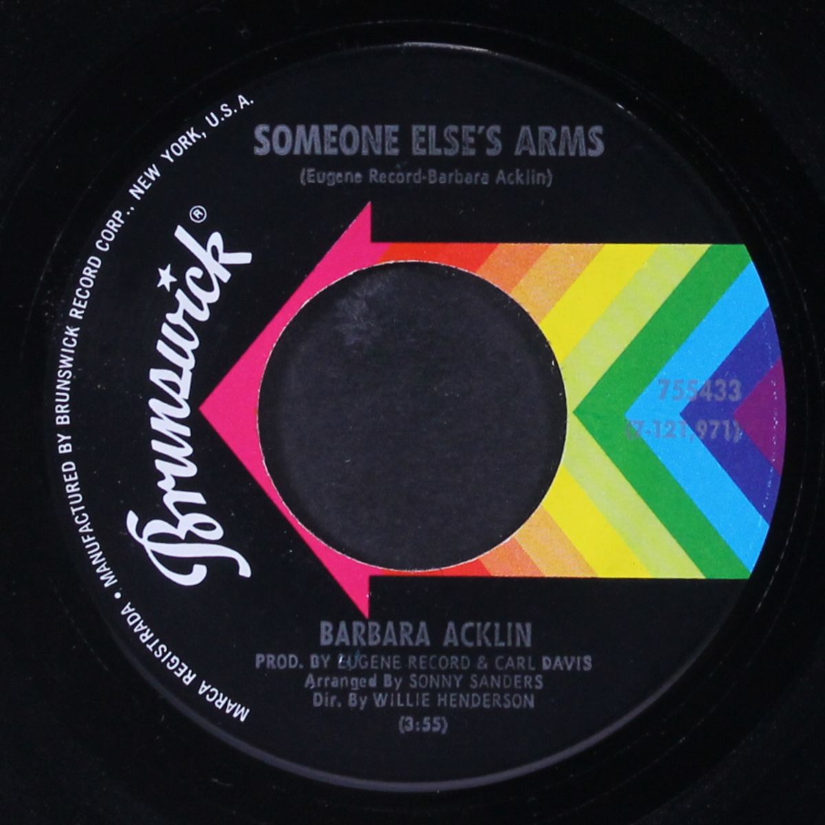 someone else's arms / is it me by BARBARA ACKLIN