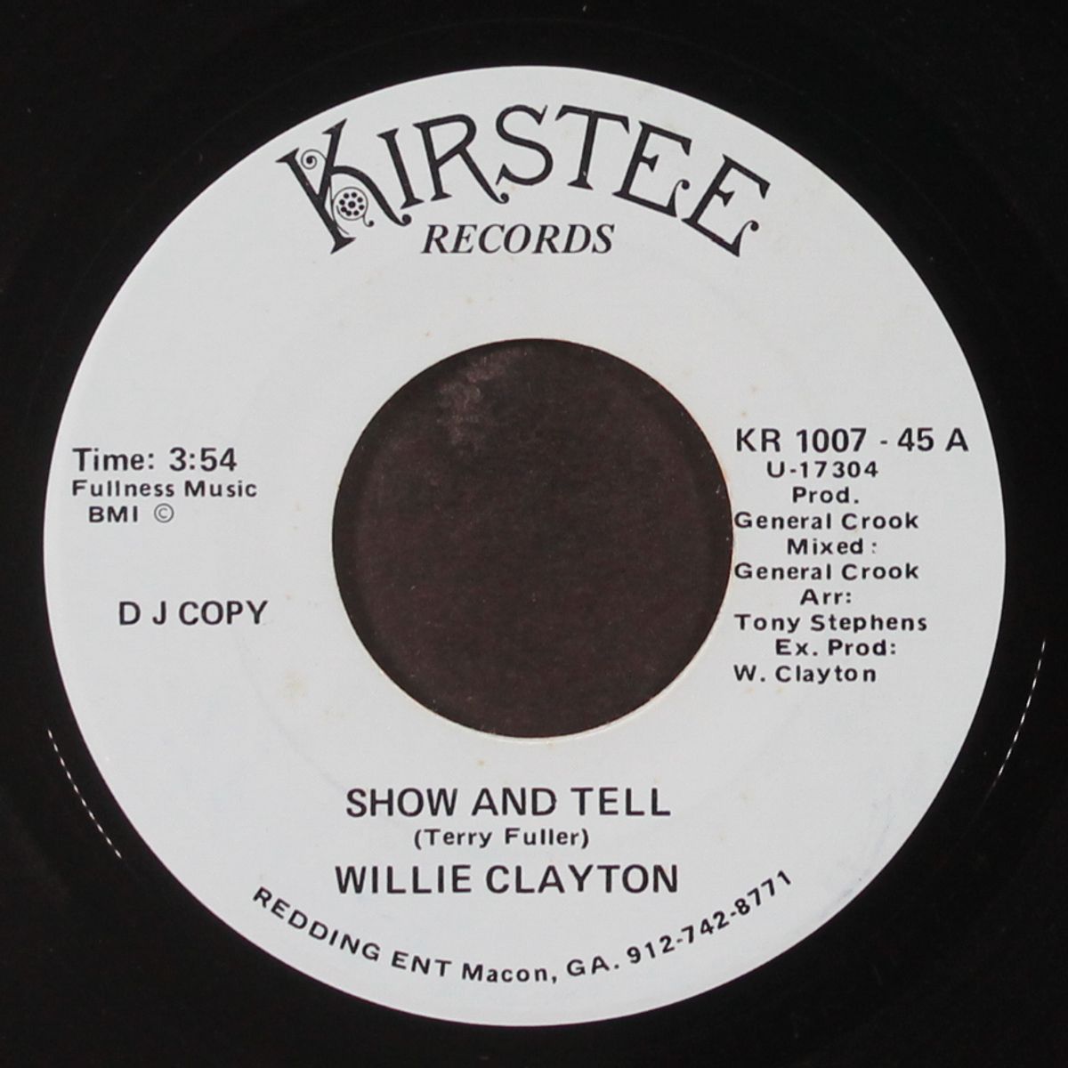 show and tell / weak for you by WILLIE CLAYTON