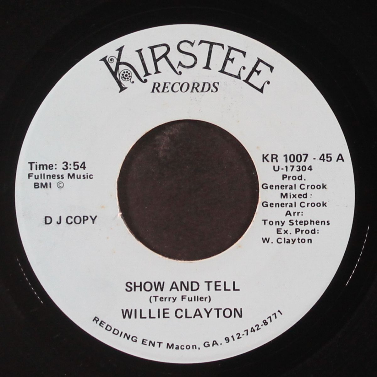 show and tell / weak for you by WILLIE CLAYTON