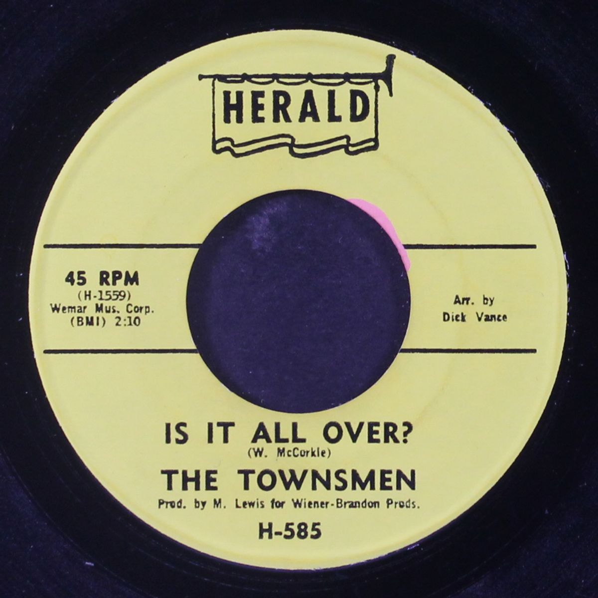 just a little bit / is it all over? by TOWNSMEN