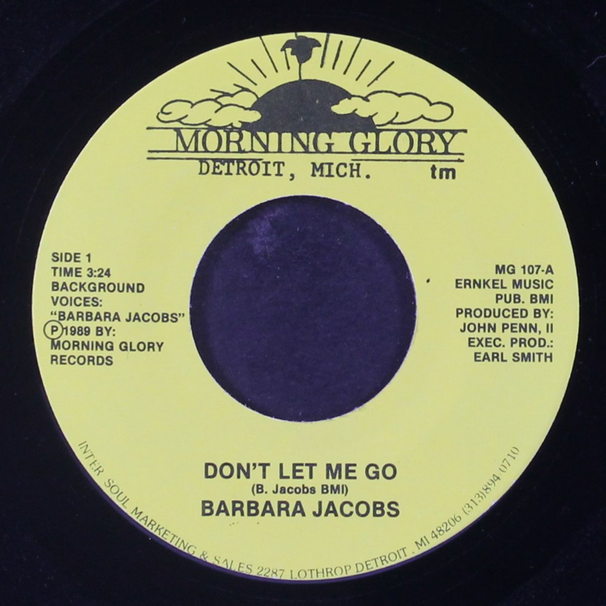 don't let me go / there will never be aother by BARBARA JACOBS