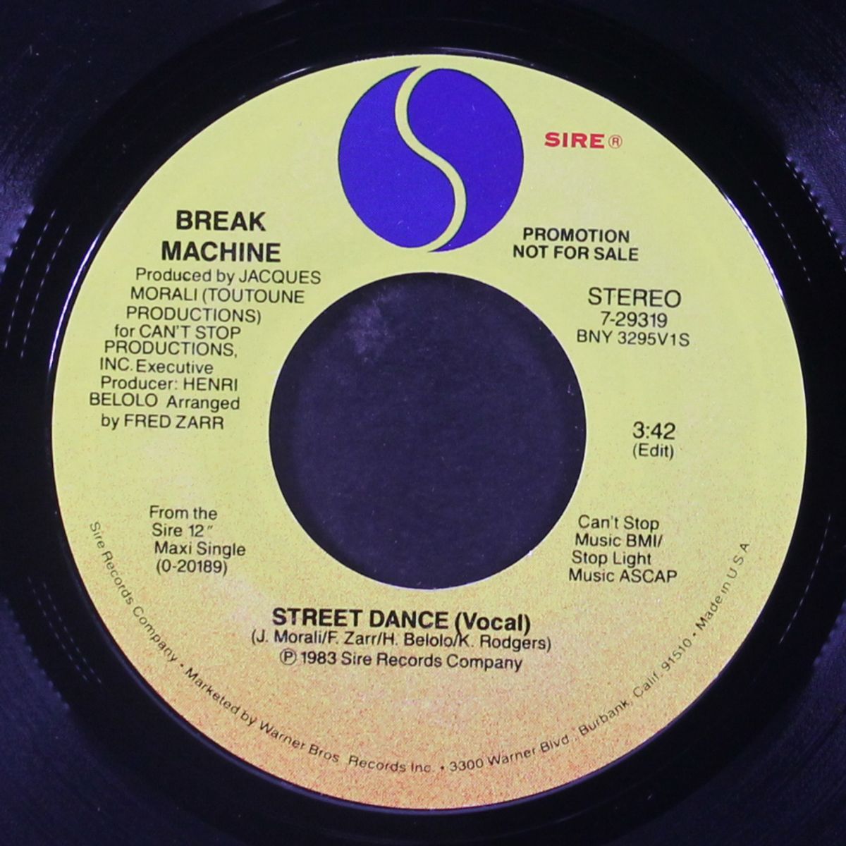 street dance / same by BREAK MACHINE