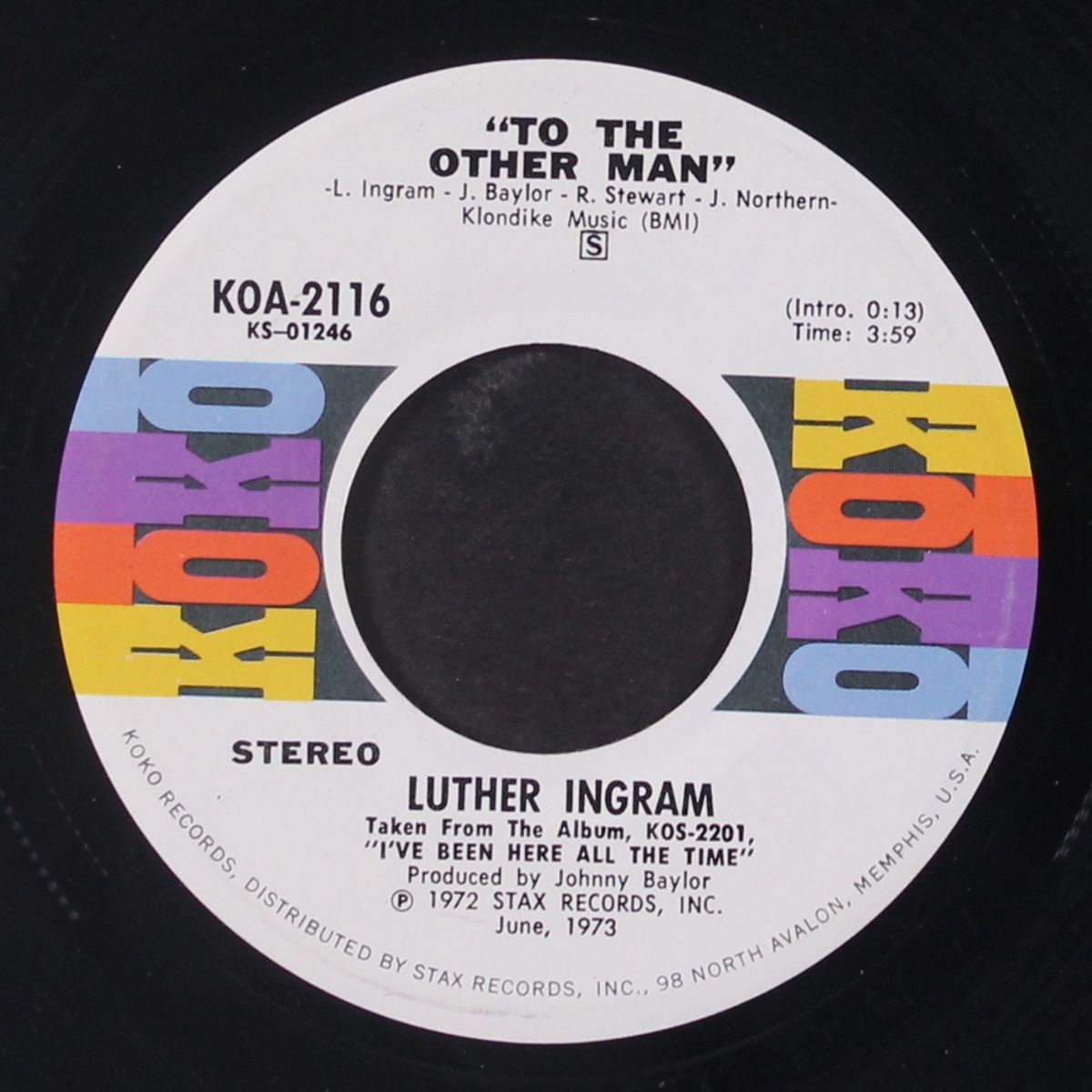love ain't gonna run me away by LUTHER INGRAM