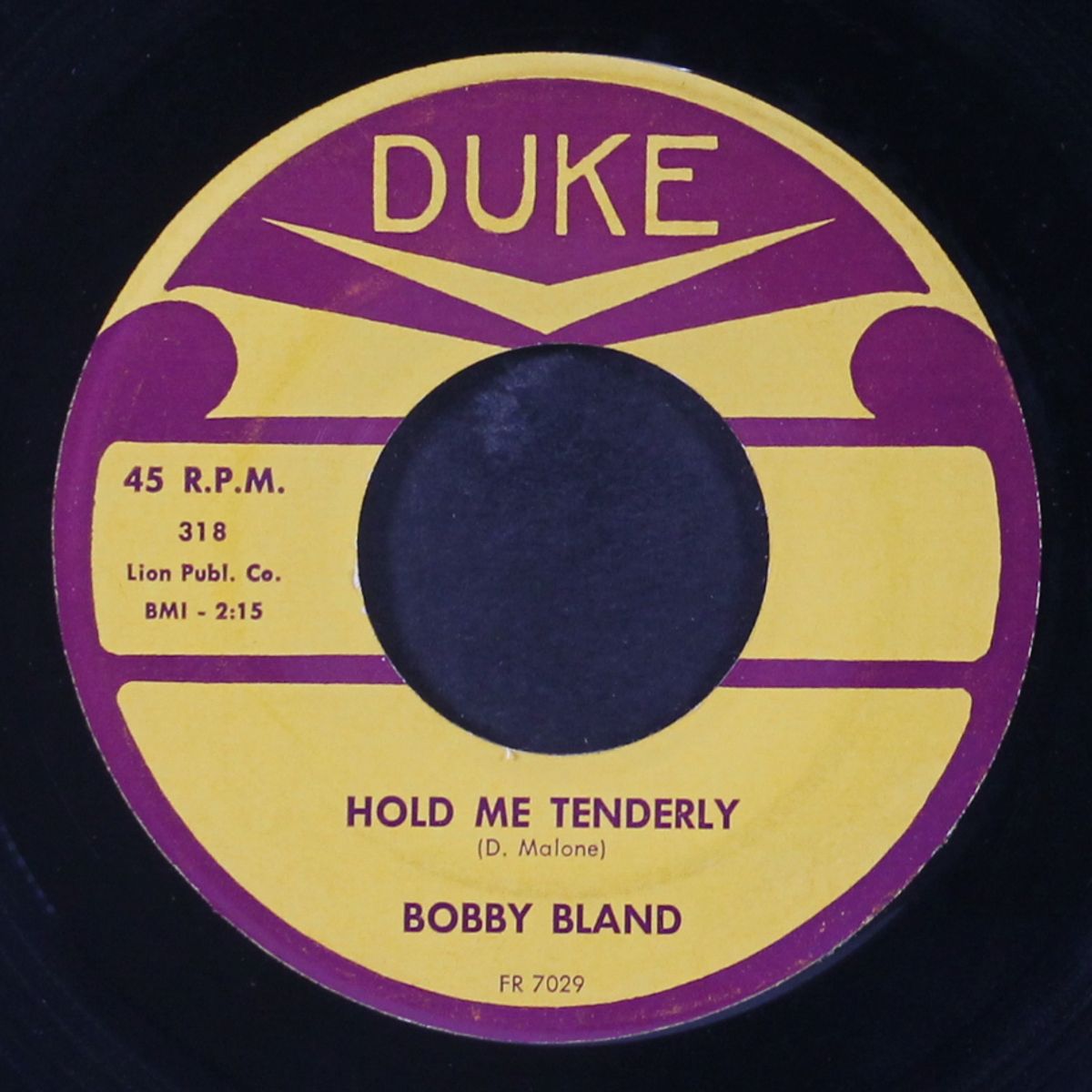lead me on / hold me tenderly by BOBBY BLAND